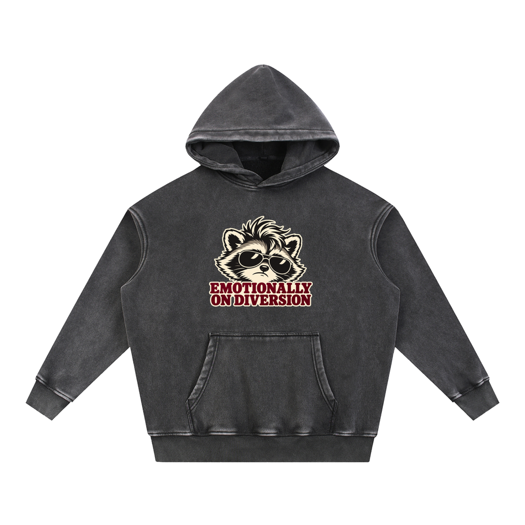 Raccoon Nurse Hoodie | Emotionally on Diversion