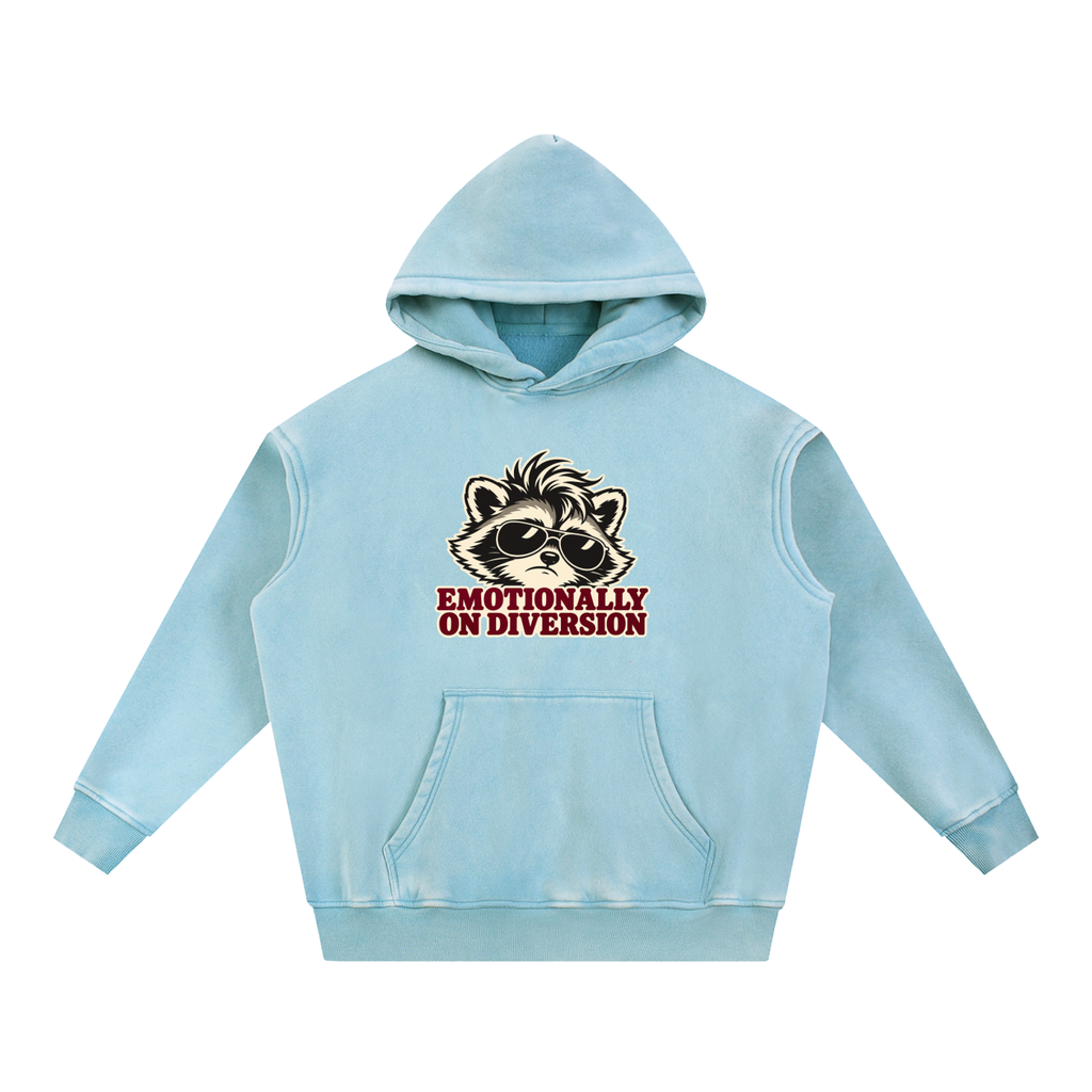 Raccoon Nurse Hoodie | Emotionally on Diversion